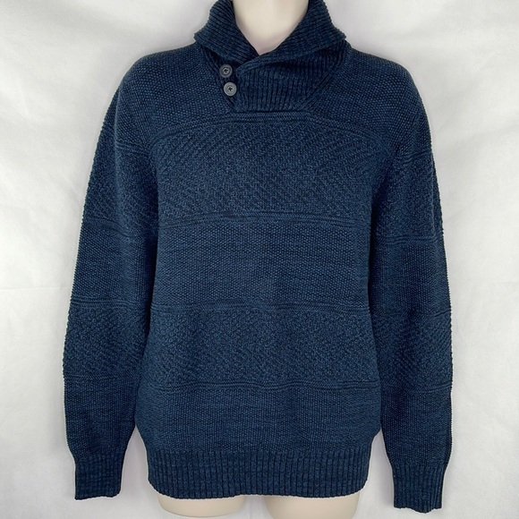 H&M Other - H&M Blue & Black Knit Sweater